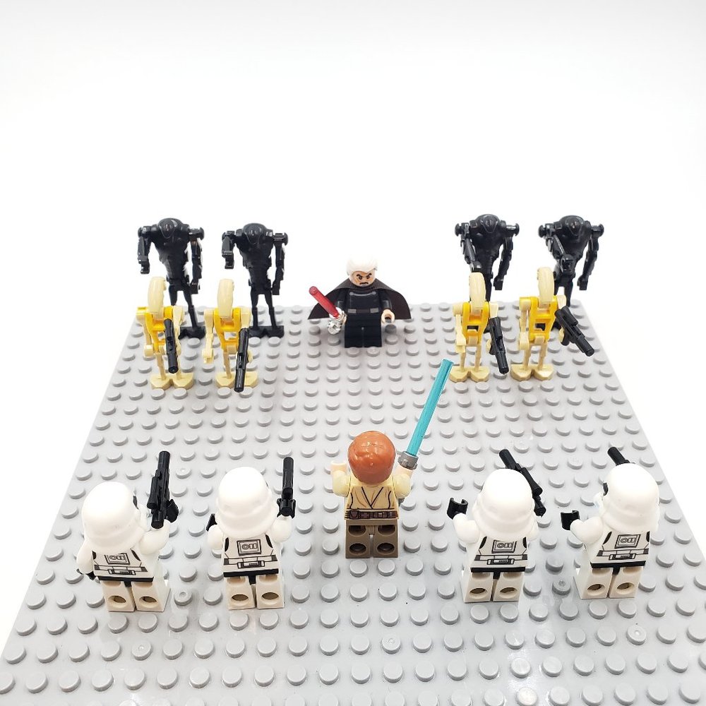 Star Wars Obi-wan Count Dooku Army Custom Mini Figures, Minifigures, CIS